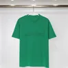 24SS Heren T-shirts Korte Mouwen Casual Mode Merk Puur Katoen Mannen Vrouwen Ontwerpers T-shirt Tees Polo Amerikaanse Maat