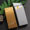 Smoking Pipes Men's and Women's Cigarette Boxes Lengthened by 20 Pack Fine Cigarette Boxes with Automatic Spring Lids Creative