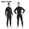 Neoprenanzüge Trockenanzüge Neoprenanzug 5 mm Neopren Herren Tauchanzug Tauchen Speerfischen Surfen Warmer einteiliger Langarm-Badeanzug für Herren HKD230704