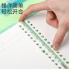 Notepads KOKUYO SP700 Campus Smartring Thin Portable Loose Leaf Notebook A5 20Rings B5 26Rings Smart Ring Binder Note Translucent Cover 230704