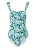 Fato de banho feminino com estampa floral e saia longa envolvente - conjunto de biquíni sexy de 2 peças para mulheres roupas de praia com controle de barriga