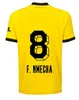 23 24 Sancho Soccer Jerseys Reus Dortmunds 50 عامًا في Westfalenstadon Special 2024 Borussia Soccer Haller Football Shirt Neongelb Brandt Men Kids Kit All Black