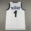 Magics Penny Hardaway Basketball Jersey Orlandos Tracy McGrady Paolo Banchero Mitch Ness White Blue Black Taille S-XXL