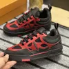 Wysokiej jakości buty do biegania projektant Luis Outdoor Casual Retro Sports Buty Vuttonity Men Sneakers Run Away Trenerer O021