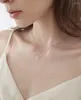 Pendentif Colliers Astuyo Wish Mode Femmes Collier Argent Couleur Zircone Choker Chaîne Lien Femme Bijoux Cadeau