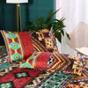 Fabric Bohemian 3D Consolador de cama Conjunto