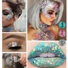 Eye Shadow Body Glitter Gel DIY 9 Colors Face Sequins 30ml Waterproof Longlasting And Sweat Proof Sparkling Illuminating Cosmetic 230715