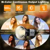 VILTROX Weeylite Ninja 200 60W COB Light Bi-Color COB Iluminação Contínua, Vídeo LED para Fotografia de Estúdio, Retrato de Vídeo ao Vivo