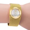 Wristwatches Ladies Full Steel Gold Bracelet Japan Movt Quartz Woman Dress Wrist 0703