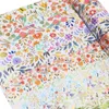 Självhäftande tejp 18 rullset Söt växt Blomma Guldfolie Washi-tejp Dekorativ självhäftande maskeringstejp Klistermärke Scrapbooking DIY-dagbok Brevpapper 230703