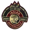 Indian 1901 naszywki do haftu don naszywki Riders Group USA na kurtkę klub motocyklowy Biker 4 cale Made In China Factory206j