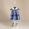 Kız elbiseler çocuk kız elbise yaz çocuk kızlar giyim pamuk kolsuz nefes alabilen çocuklar bebek kıyafetleri için 230704