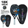 Raquetes de tênis CAMEWIN Fibra de carbono 18k alta qualidade Raquete de tênis de praia 230703