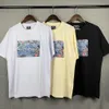 Tasarımcı Moda Giyim Tees Tshirts Niş Moda Kitho Tokyo Bustling Street View Desen Baskılı Günlük Çok Yönlü Öğrenci Erkekler ve Wome için Kısa Kollu Tshirt