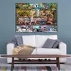 № 5D Diamond Painting Fantasy Bookseffer Magic World Landscape Diy Полная бриллиантовая вышивка кросс -мозаика картин