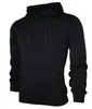 Heren pullover winter grote losse sport effen hooded sweater lange mouw pluche casual jas