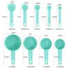 Measuring Tools 9Pcs/Set Kitchen Measuring Spoon Creative Baking Cooking Measuring Tool Ladle With Scale Kitchen Measuring Spoons Tools R230704