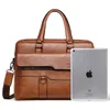 Портфель -портфель Men Mormbore Bag Высококачественный бизнес знаменитый бренд кожа кожа на плечах мессенджер сумки офис 14 -дюймовый сумка для ноутбука 230703