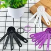 Measuring Tools 5pcs/set Kitchen Measuring Spoon Measuring Cups Measuring Tools Portable Plastic Coffee Sugar Scoop Kitchen Gadgets R230704