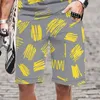 Pantalones cortos para hombre Moda Serie de pintura de graffiti abstracto Hombres Pantalones de playa Traje de baño de secado rápido Traje de baño Divertido 3D Impreso Surf 230703