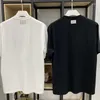 Erkek Tişörtleri Gerçek Po Rahat Gevşek Kodak T-Shirts Kore Harajuku Tarzı Renk İşlemeli Mektup Kısa Kollar Yaz Yuvarlak Üst Tees