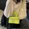 Bolsas de noite luxuosas femininas de alta qualidade corrente crossbody rosa verde bolsa pequena e bolsas bolsa de ombro em forma de barril