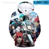 Huvtröjor herr Mode My Hero Academia Bakugou Katsuki 3D-tryckta hoodies Casual Huvtröja Skoluniformer HKD230704