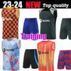 2024 Camisetas 2023 De Football Barcelona Soccer Jerseys Lewandowski Pedri Gavi 23 24 FC Ansu Fati Ferran Raphinha Dest Football Рубашка Men Barca Kit Equipments