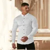 Camisas casuais masculinas moda casual manga longa sólido super fino ajuste masculino camisa de negócios sociais marca homens roupas esportivas fitness z230705