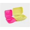 Porte-savons Boîte À La Main Avec Couvercle Scellé Bonbons Couleur Voyage Portable Joint Serrure Conteneur Salle De Bains Accessoire Drop Delivery Accueil Garde Dhjdi