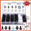 Upgrade 100 Stück Auto Fastener Clip Auto Fender Push Retainer Pin Niet Stoßstange für Türverkleidung Retainer Box Paket