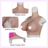 Forma de seno Tgirl Pechos falsos Formas de senos de silicona Los hombres usan Chestplate Sexy Tit enorme para Crossdresser Transgénero Drag Sissy Cosplay Chest 230703