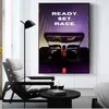 80's Steam Neon Light Tela Pittura Jdm Car Poster E Immagine Decorazione Estetica Golf Gtr Wall Art Animazione Auto Città Soggiorno Decor Regalo Per Amico w06