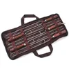 BBQ Grills 5-teiliges Set Grillwerkzeug Bratgabeln mit Tasche Camping Hund Teleskopstöcke Spieße Edelstahl PICNIC 230704