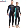 Combinaisons humides Combinaisons étanches Combinaison complète Femme 3mm Combinaisons humides Néoprène Surf Plongée Snorkeling Manches longues Zip Maillot de bain thermique Snorkeling Scuba HKD230704