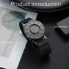 Wristwatches EUTOUR Magnetic Men Canvas Leather Strap Band Mens es Metal Magnet Ball Quartz Wristes Fashion Male Clock Reloj 0703