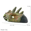 Maska dinozaura symulacja Model dinozaura Halloween Tricky Roar Tyrannosaurus Rex maska dinozaur Dino wszystkiego najlepszego z okazji urodzin L230704