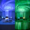 Whirlwind Star Galaxy Projection Lights Bluetooth Music Starry Aurora Projector Kids Bedroom Ceiling Ambience Night Lamp HKD230704