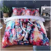 Bedding Sets Feather Pattern Set Mandala Boho Er Elephant Moose 2/3Pcs Bed No Sheet Filling Drop Delivery Home Garden Textiles Suppli Dh7C6