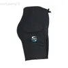 Kombinezony Suche skafandry SLINX 3mm neoprenowy kombinezon do nurkowania Męskie czarne spodenki techniczne Zimowe ciepłe nurkowanie z rurką Sprzęt do nurkowania Rozmiar S-XXXL Spodnie z kieszeniami HKD230704