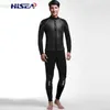 Wetsuits Drysuits Hisea 2.5mm Neoprene Diving Jacket 2mm Pants Trousers Wetsuit Wind Surfing Shark Skin Fishing Snorkeling Elastic Warm Pants HKD230704