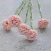 Dekoratif Çiçekler Simüle 5 Çiçek Kafası Karanfil Yapay Bitkiler Bonsai Kerri Japonya Ev Partisi Düğün Dekorasyonu