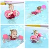 Juego de arena Diversión acuática Niños Natación Anillos de brazo Portátil No inflable Círculo flotante Mangas Piscina Boya Brazaletes Equipo para 3 6 años Bebé 230703