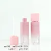 10 ml roze gradiënt lipgloss buizen, lege lippenbalsem fles, lippenstift cosmetische verpakking container snelle verzending F3252 Dqgoh