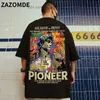 Men's T-Shirts ZAZOMDE Summer Cotton T Shirts Fashion Casual Man T Shirt Trend Hip Hop Men Tees Short Sleeve Tops Mens Tee Shirts Couple Tshirt Z230705