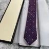 2023 Mens Silk Neck Ties Slim Narrow Polka Dotted letter Jacquard Woven Neckties Hand Made In Many Styles