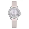 Orologi da polso Oliya Fashion Ladies Rolling Diamond Cinturino in pelle impermeabile Studente universitario Quarzo e 0703