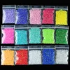 Nail Glitter 1box 3mm 4mm 5mm Resin Non fix Mix Jelly AB Color art Deco Glitters Gems FlatBack Stones and s 18 230704