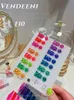 Gel per unghie Riflettente Glitter Paillettes Smalto per unghie Smalto per unghie Colore al neon Copertura completa Pigmento Nail Art Manicure Soak Off Smalto Gel UV Vernice 230703