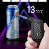 New Mini Flame Jet Lighter Outdoor BBQ Kitchen Windproof Cigar Lighter Butane Gas Lighter Men's Gift Collection IC3HNo Gas